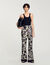 Floral trousers
