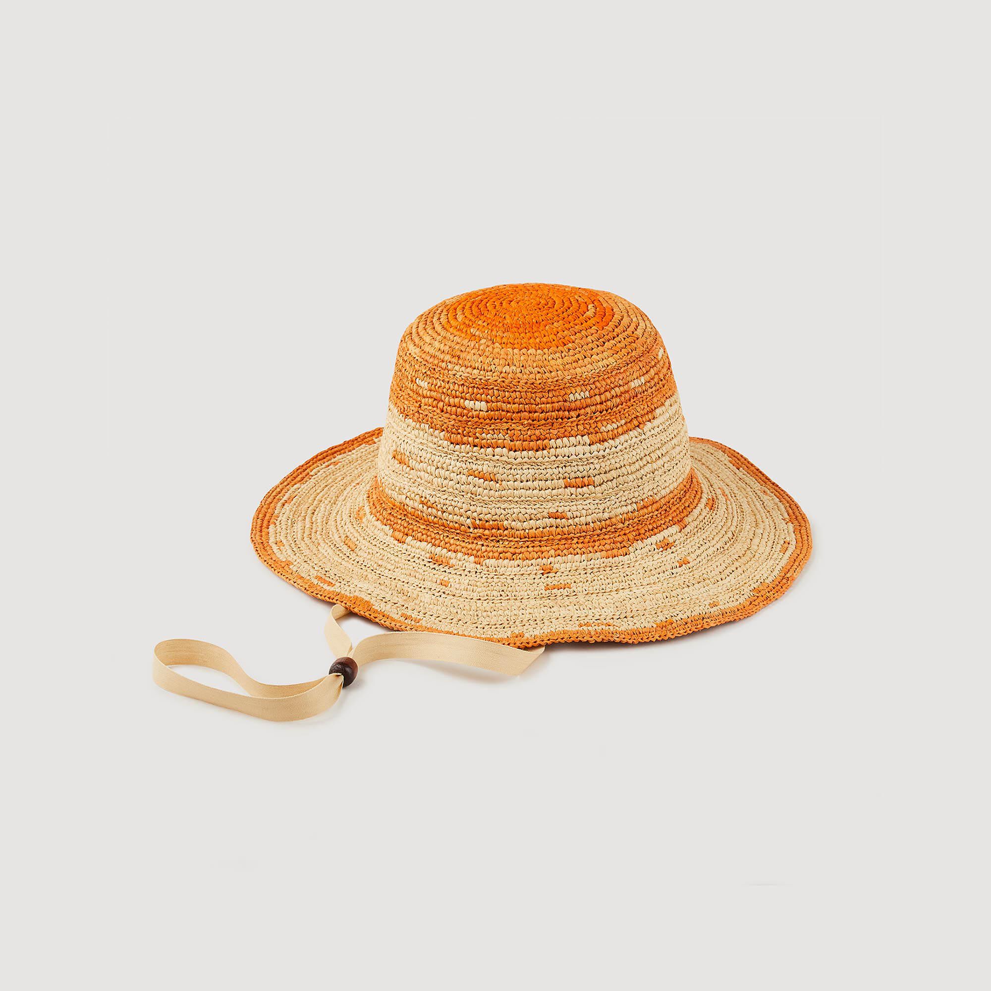 Raffia hat