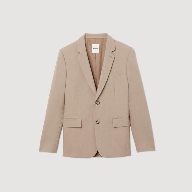 Wool suit jacket