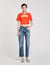 Crop top with cutaway design