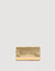 Mambo metallic leather clutch