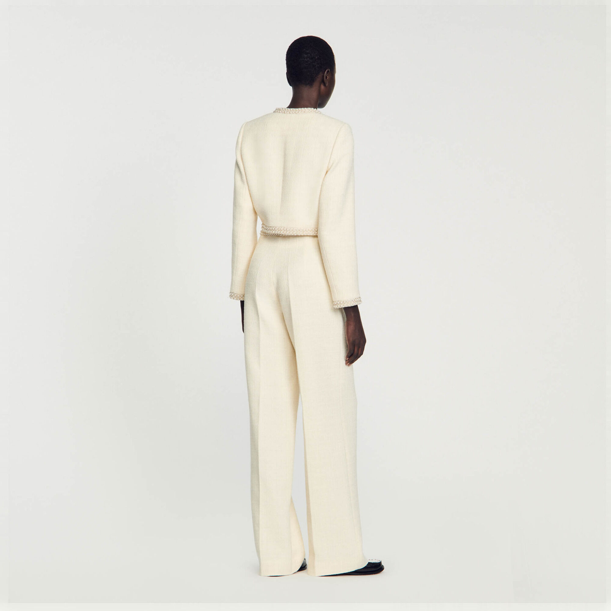 Tweed trousers - Women | Sandro