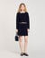 Short knit skirt