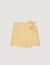 Short skirt with ruffled detail