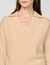Polo-neck jumper