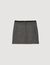 Elasticated mini skirt