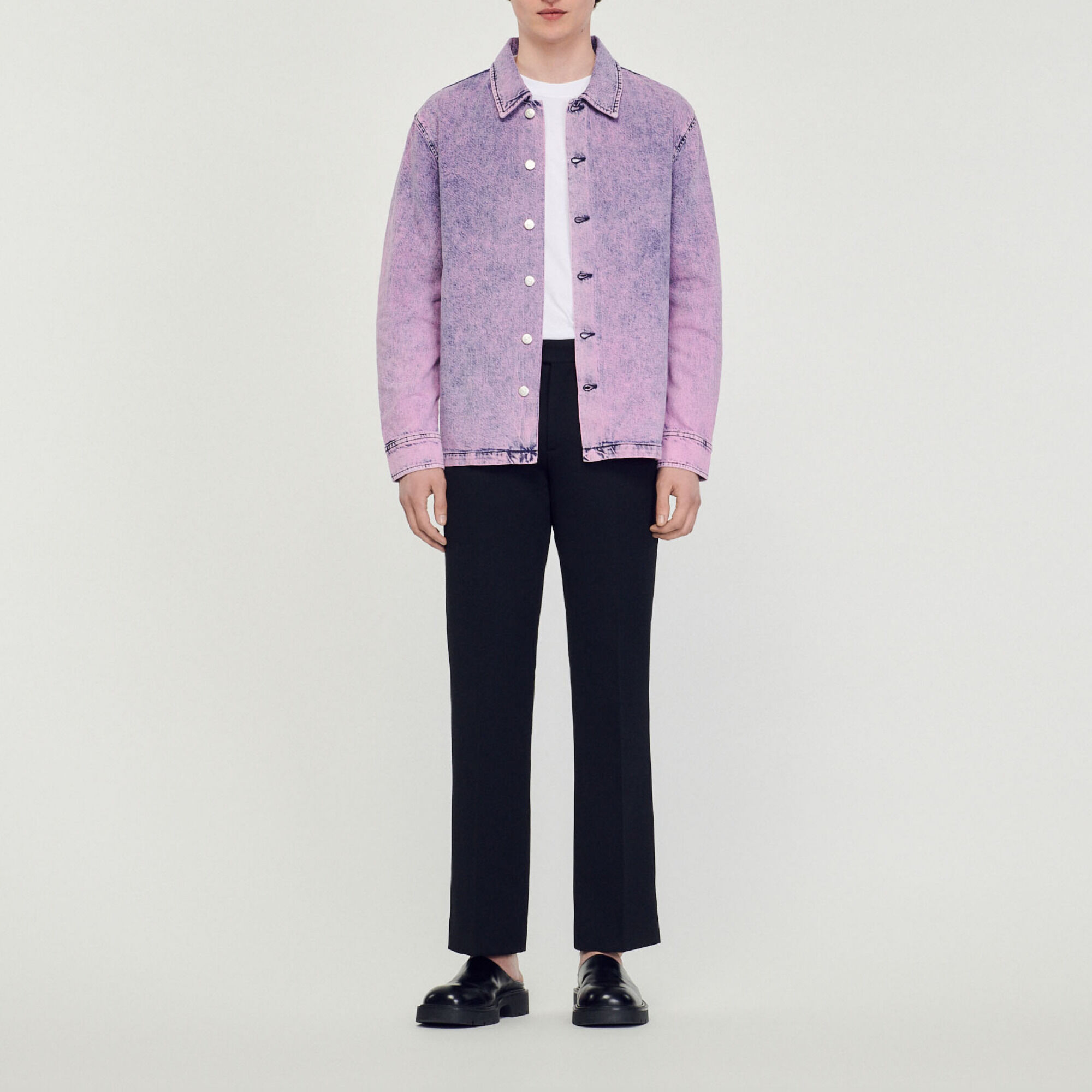 Faded worker jacket