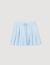 Short pleated rhinestone skirt
