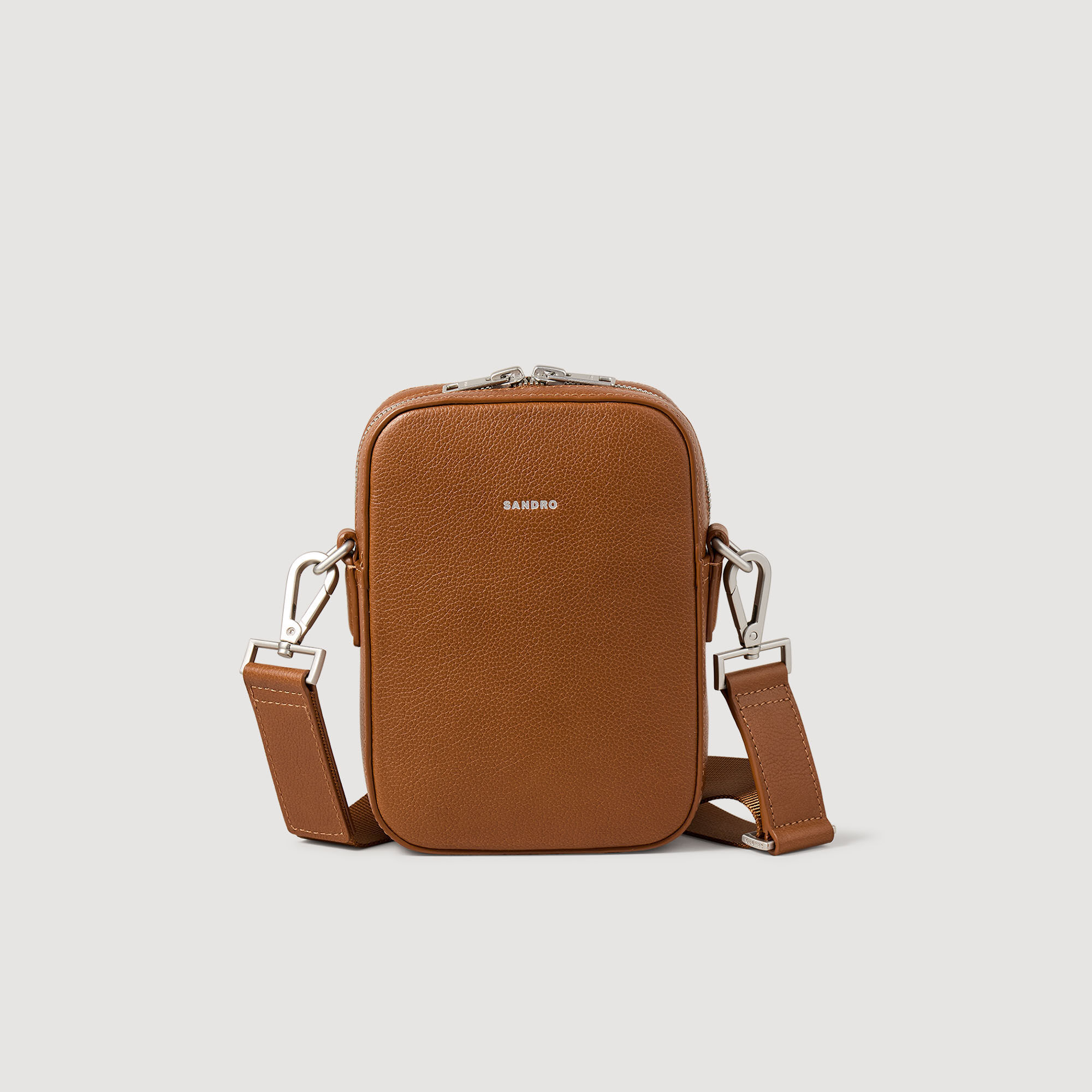 Small grained leather bag