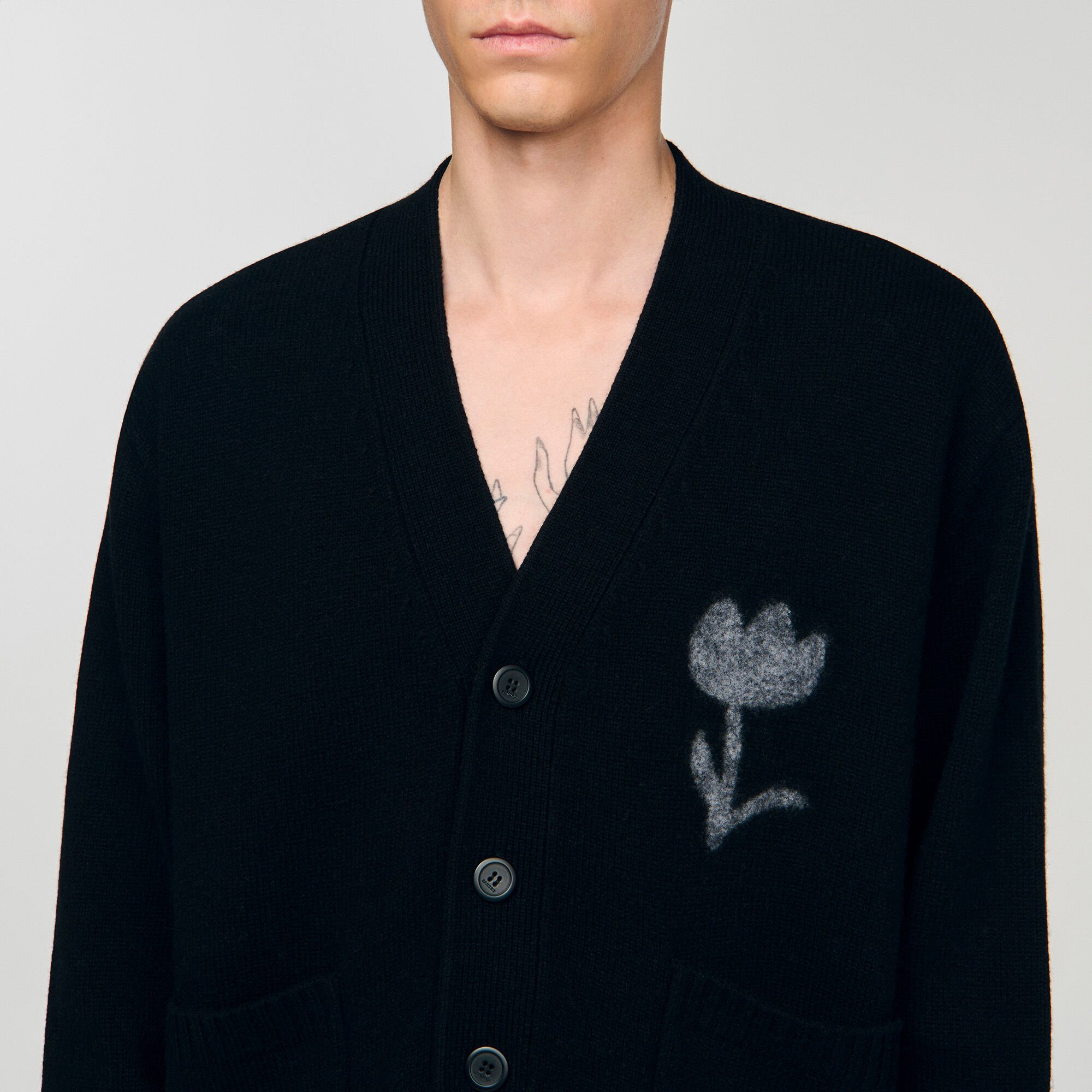 Flower cardigan