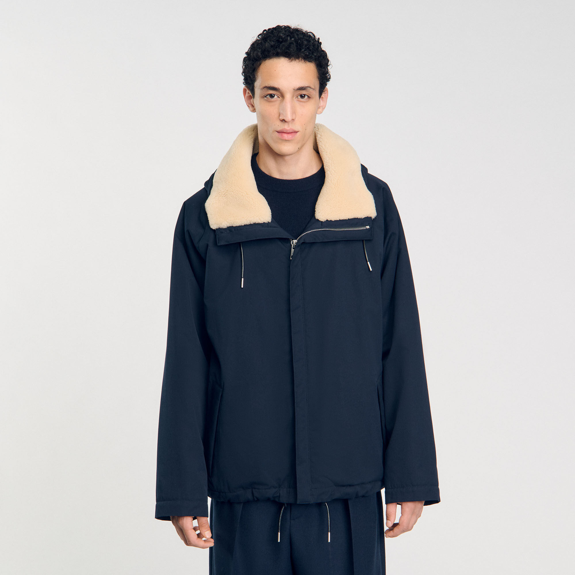 Quilted cotton parka