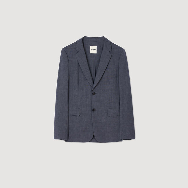 Wool suit jacket