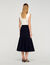 Long ruffled skirt