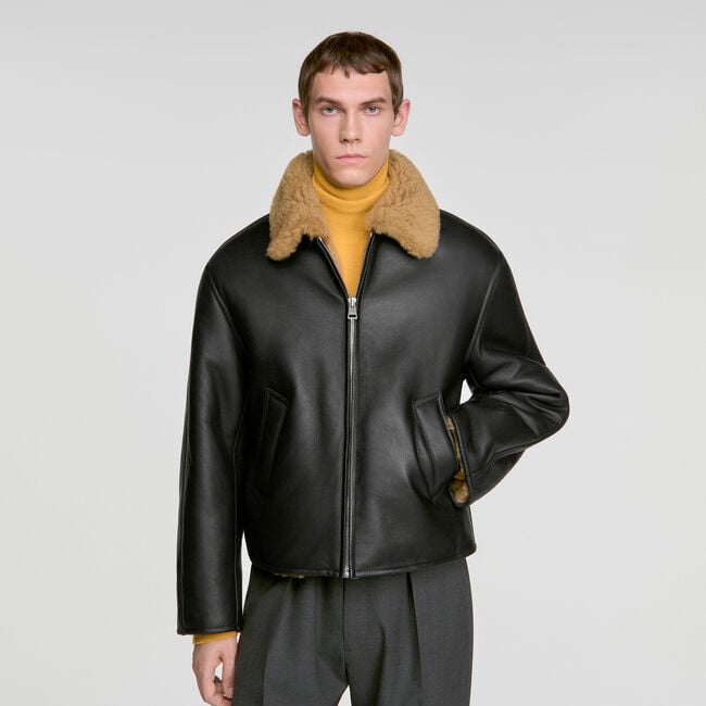 Shearling jacket - Men | Sandro