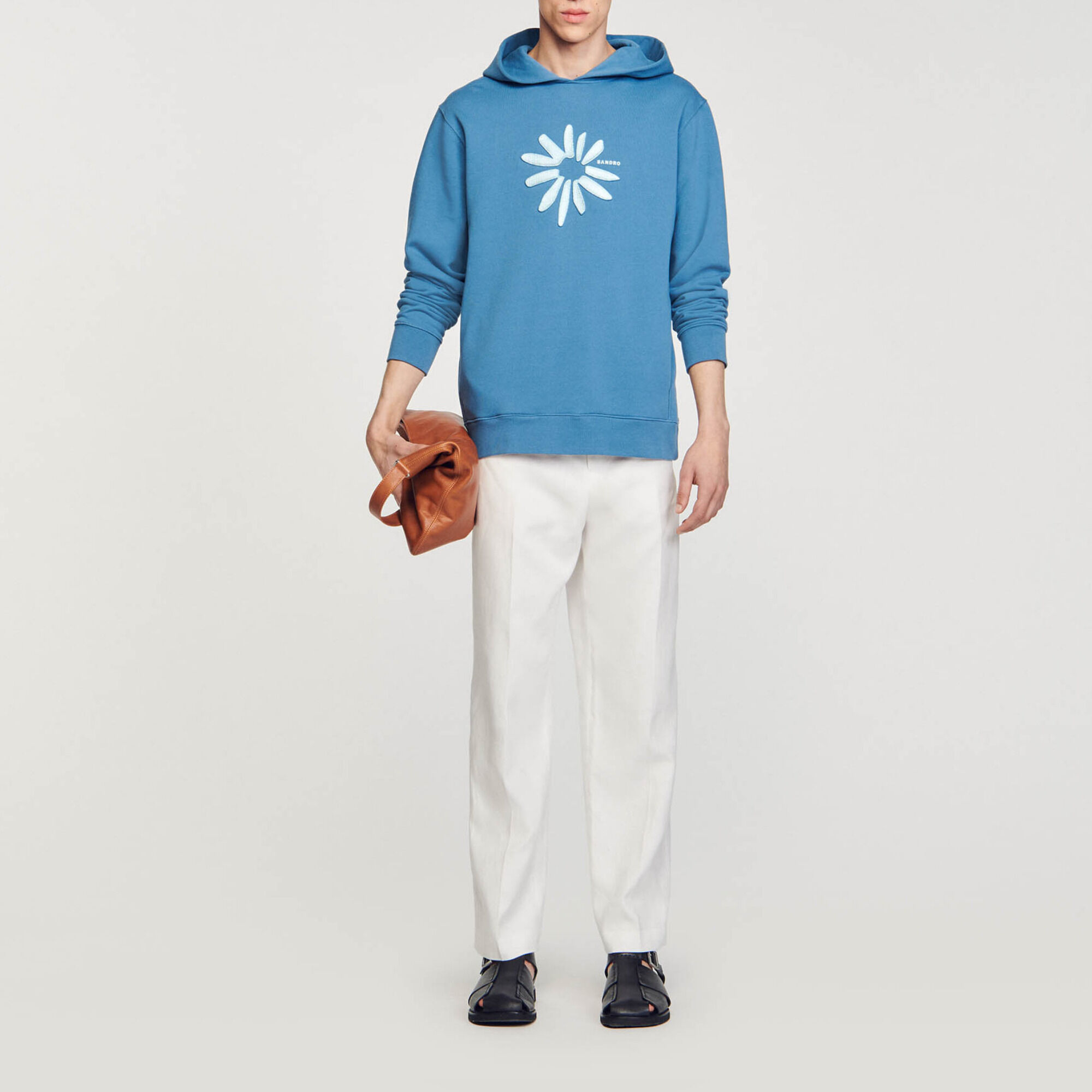 Sandro flower hoodie 2025