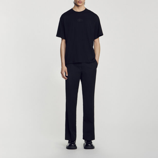 Rubber logo T-shirt - Men | Sandro