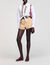 Lace bib shirt