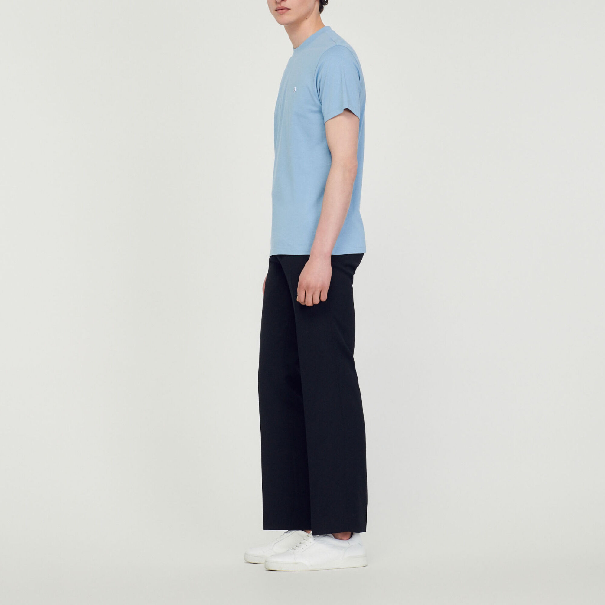 T-shirt with Square Cross patch