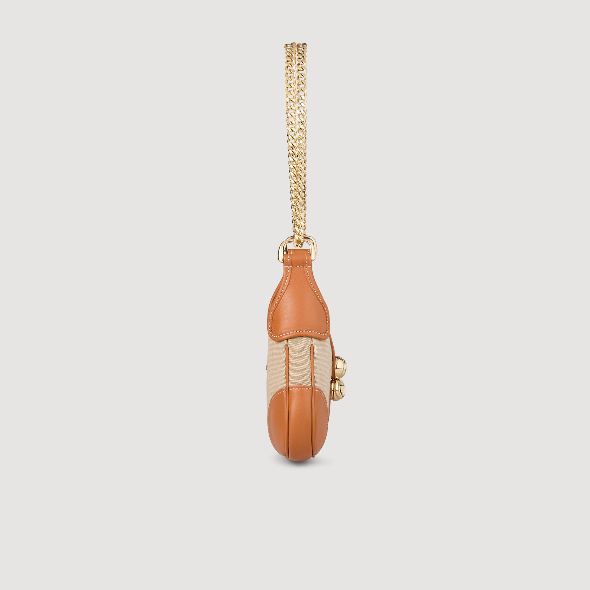 Janet canvas and leather bag