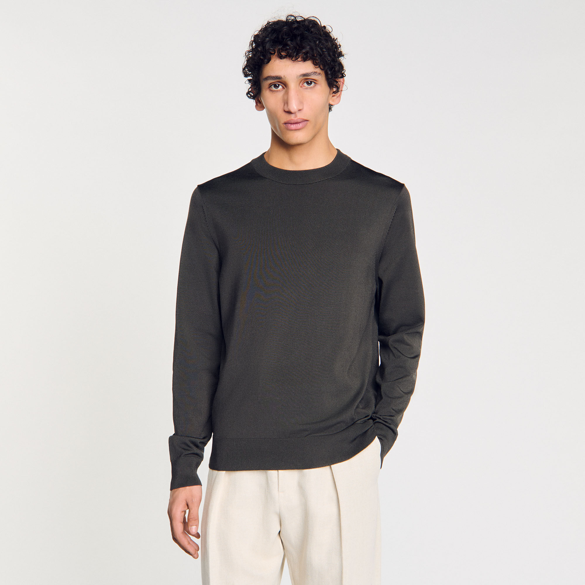 Fine knit jumper