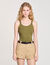 Ribbed vest top