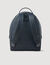 Reconstituted leather rucksack