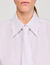 Striped shirt with detachable tie - Women | Sandro