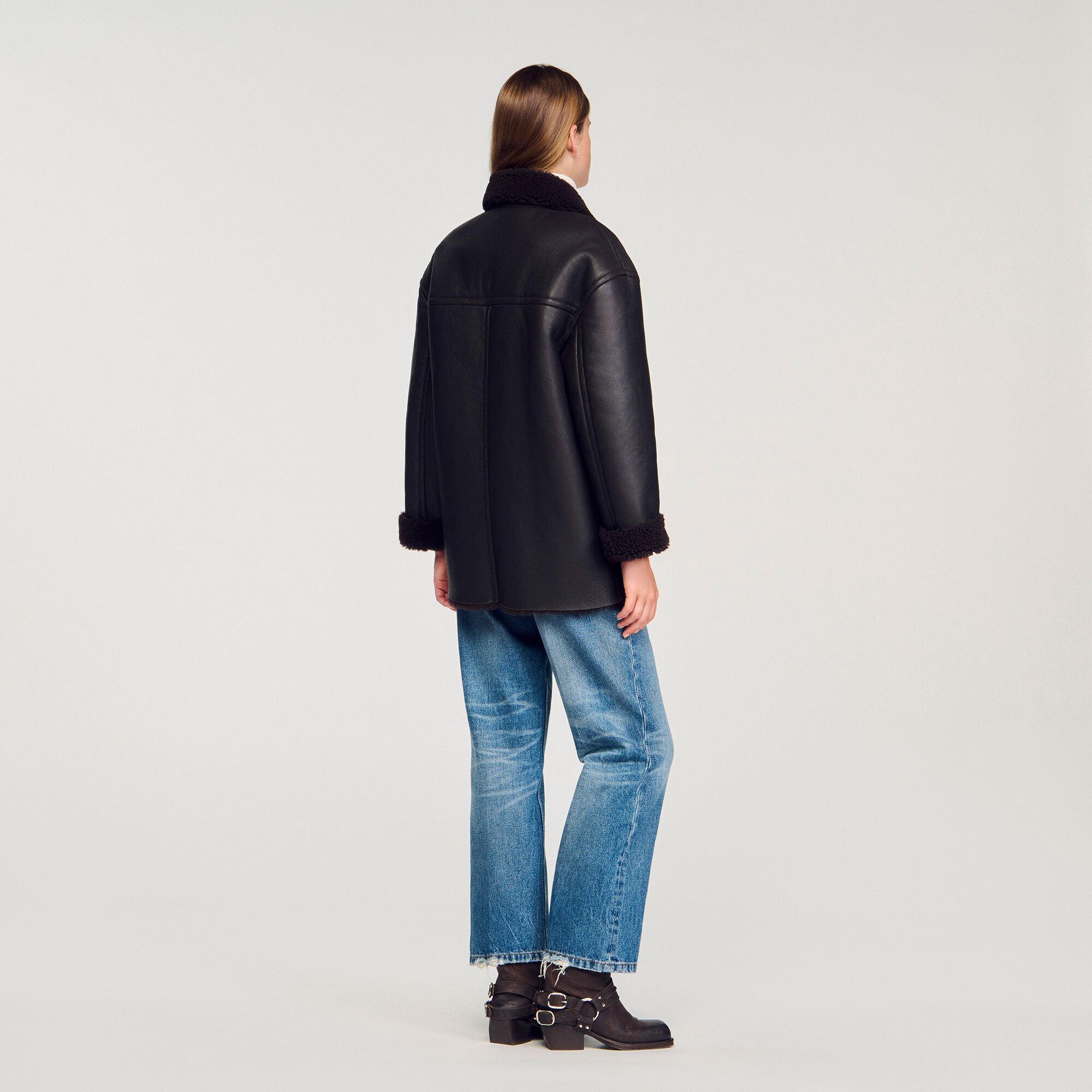 Shearling coat