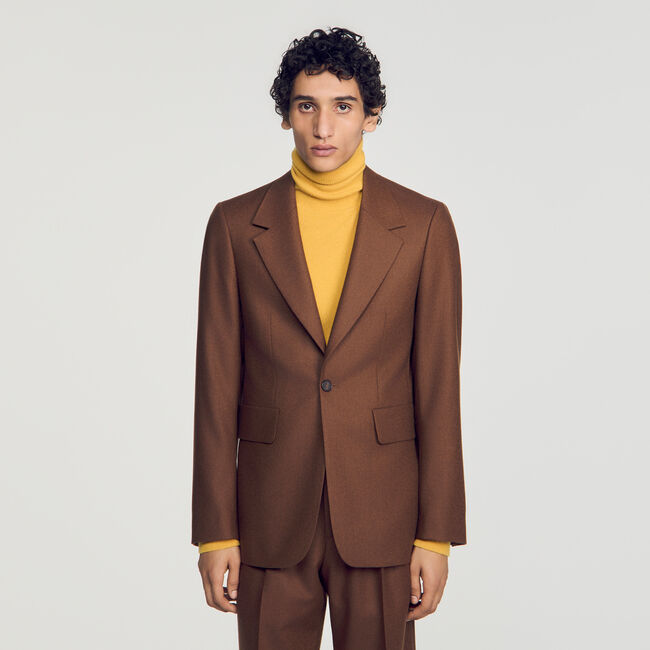 Wool suit jacket - Men | Sandro
