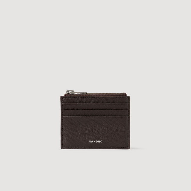 Reconstituted leather cardholder