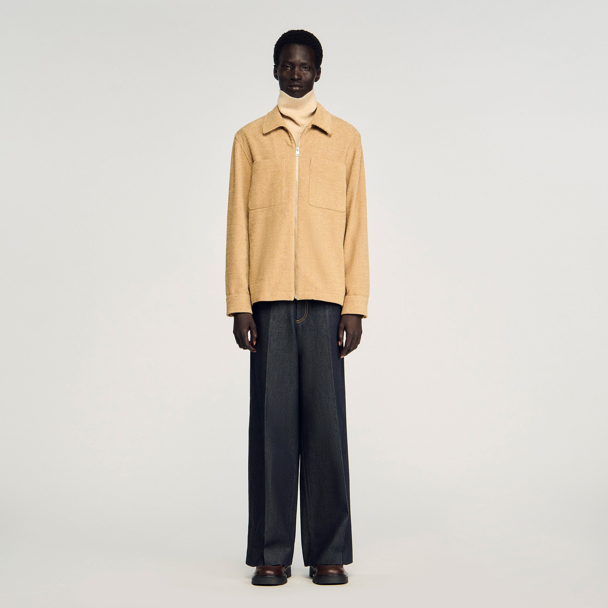 Corduroy overshirt
