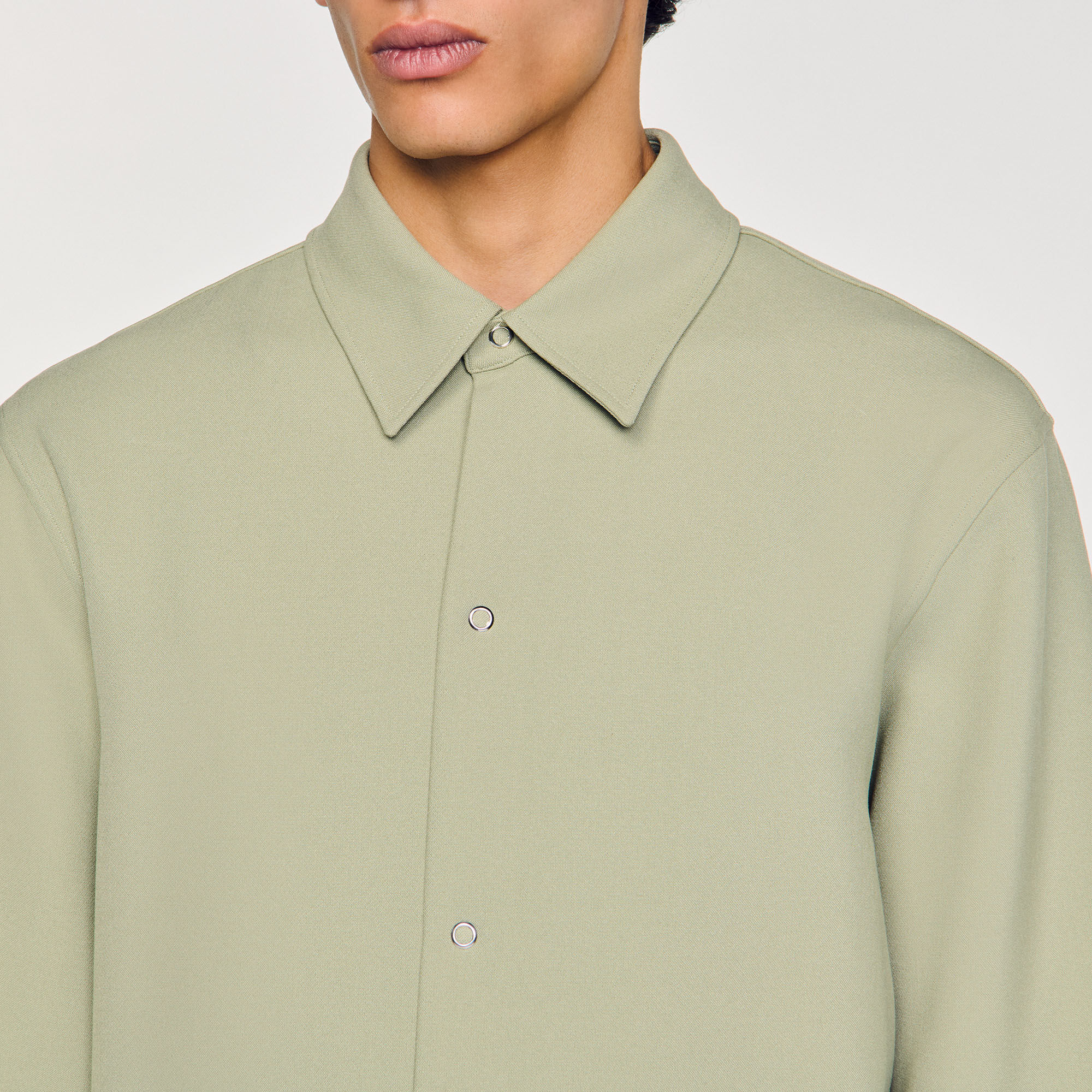 Long-sleeved jersey shirt