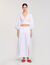 Long poplin skirt