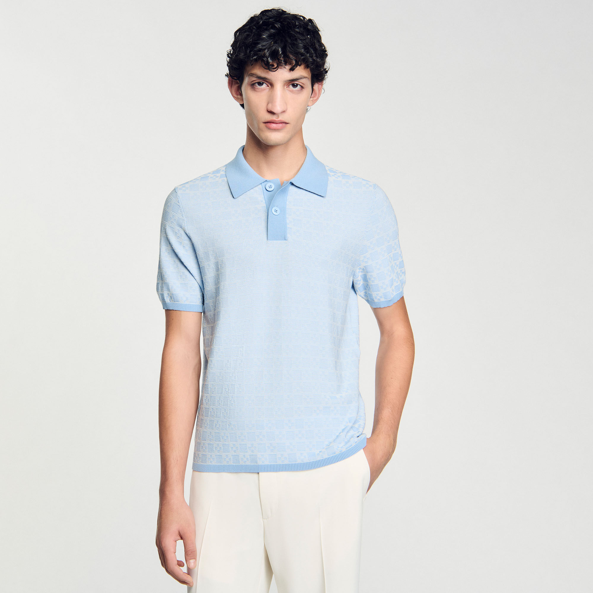 Square Cross polo shirt