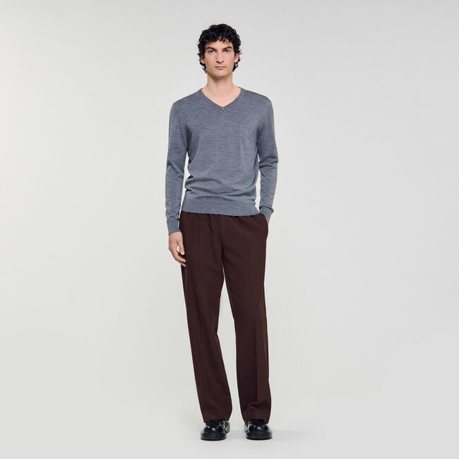 Fine wool jumper