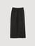 Slit midi skirt