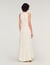 Pleated maxi dress