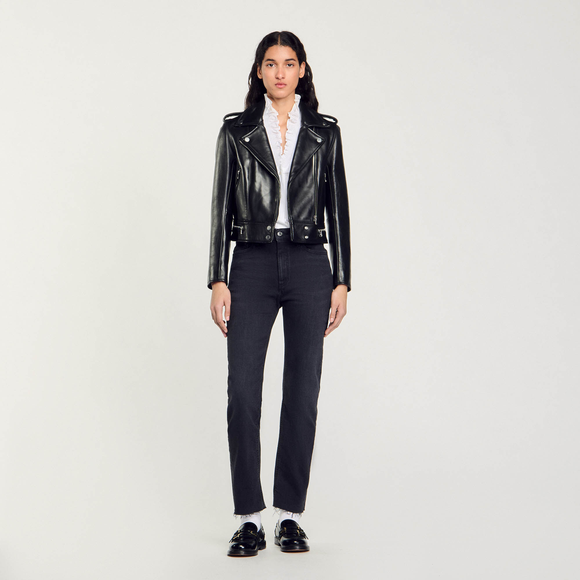 Coat sandro hot sale