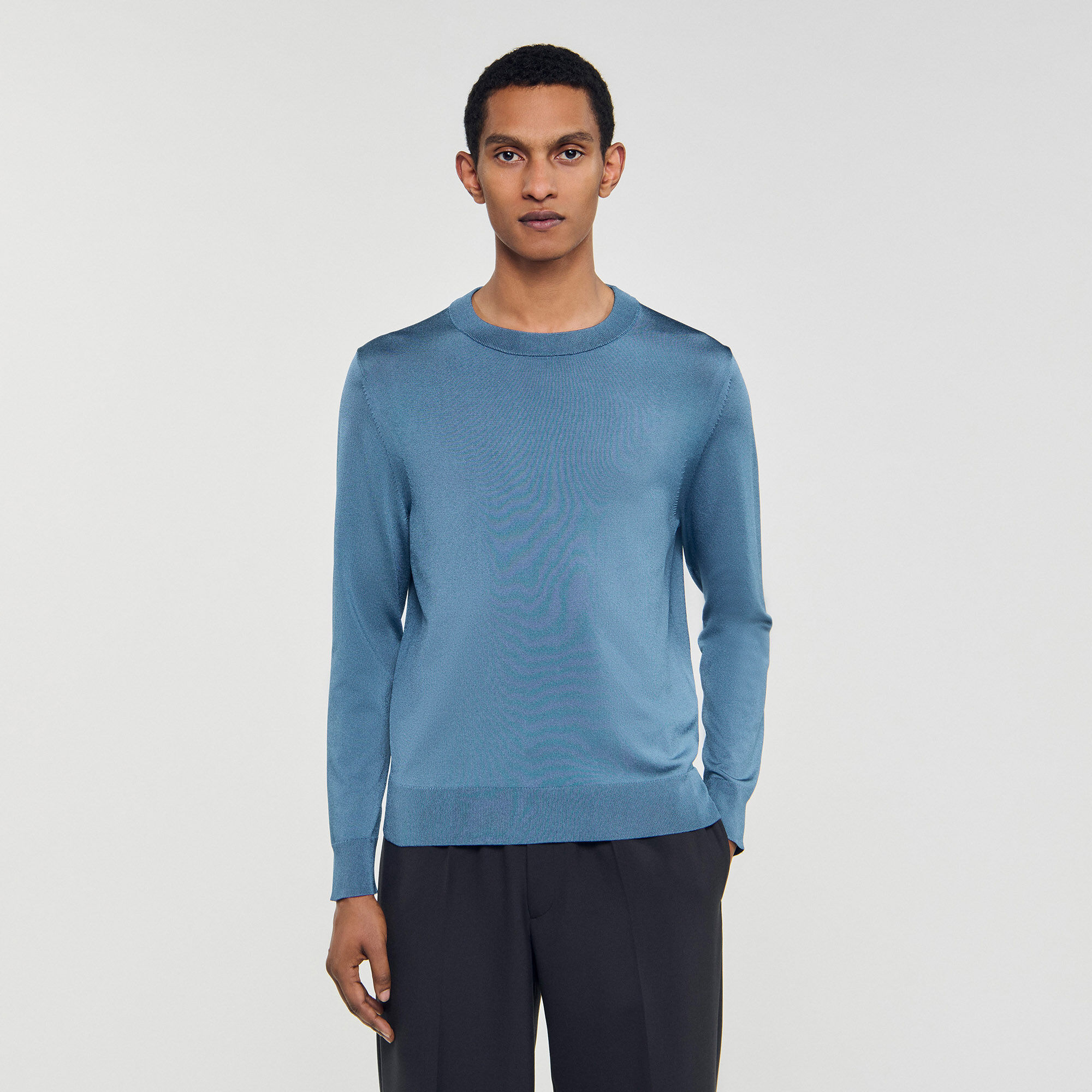 Fine knit jumper
