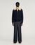 Shearling collar aviator jacket