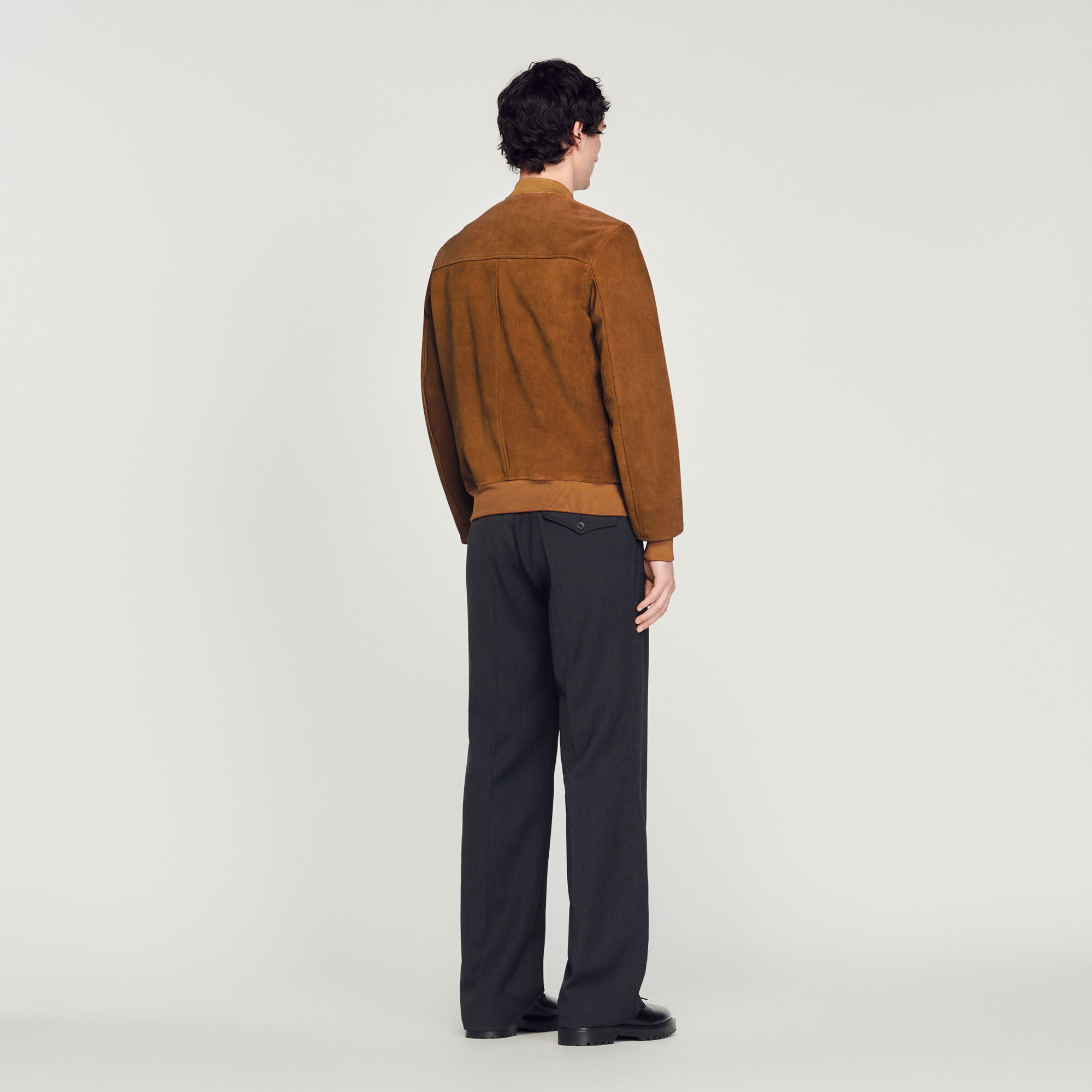 Jacket in certified leather