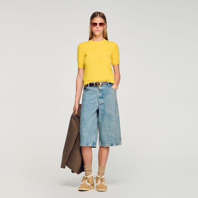 Short-sleeve jumper