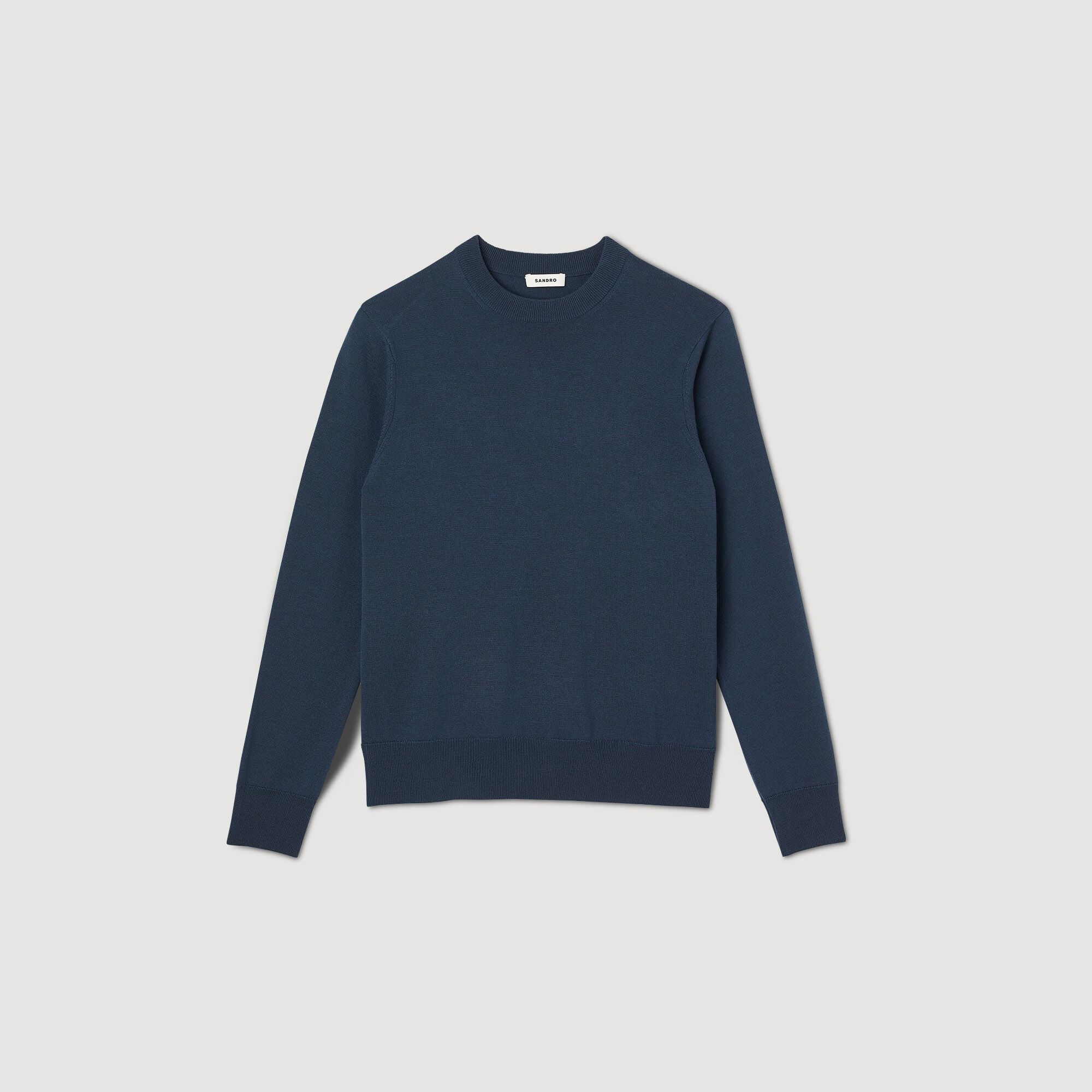 Fine knit wool sweater