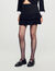 Short ruffled skirt