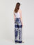 Bandana-print floaty trousers