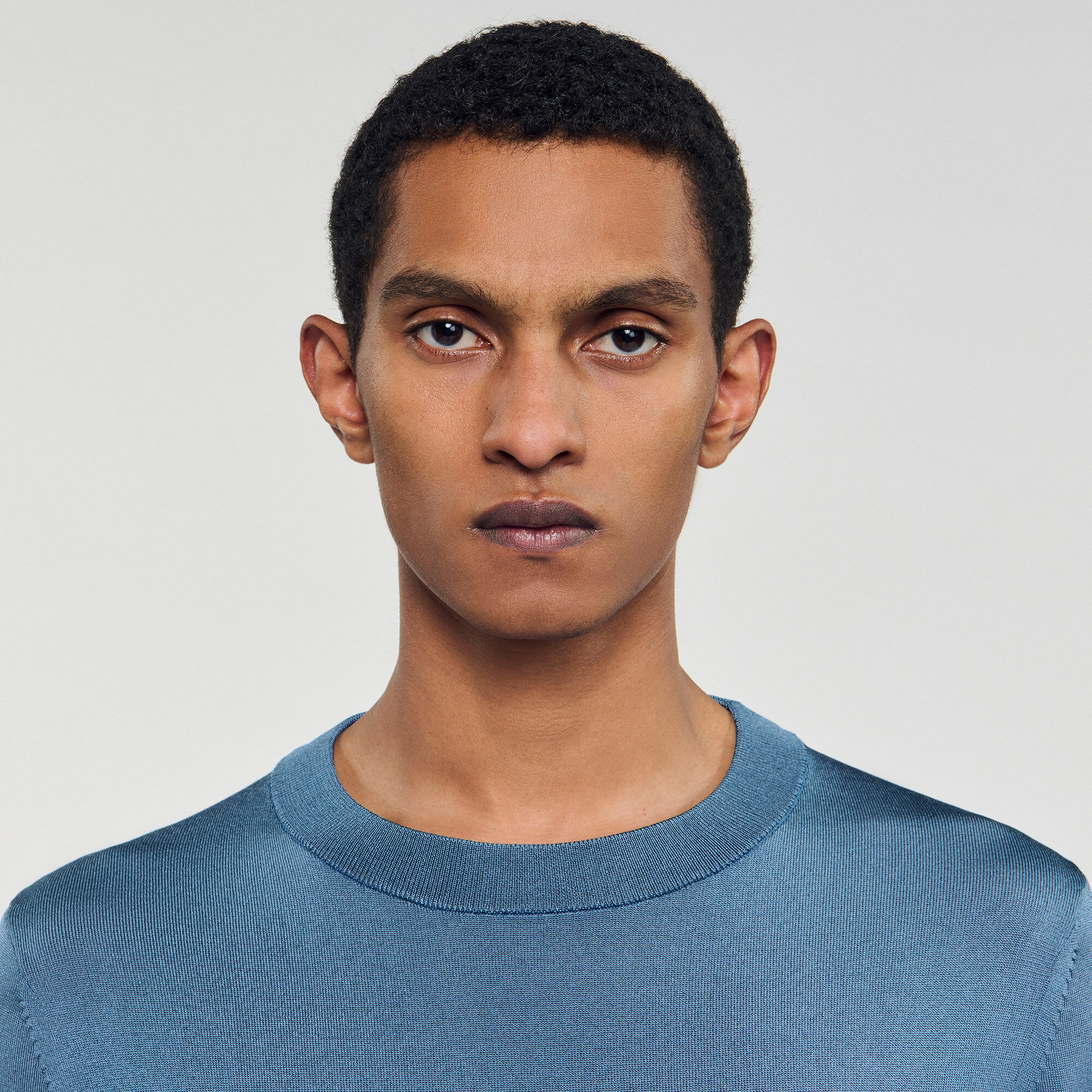 Fine knit jumper