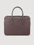 Reconstituted leather briefcase