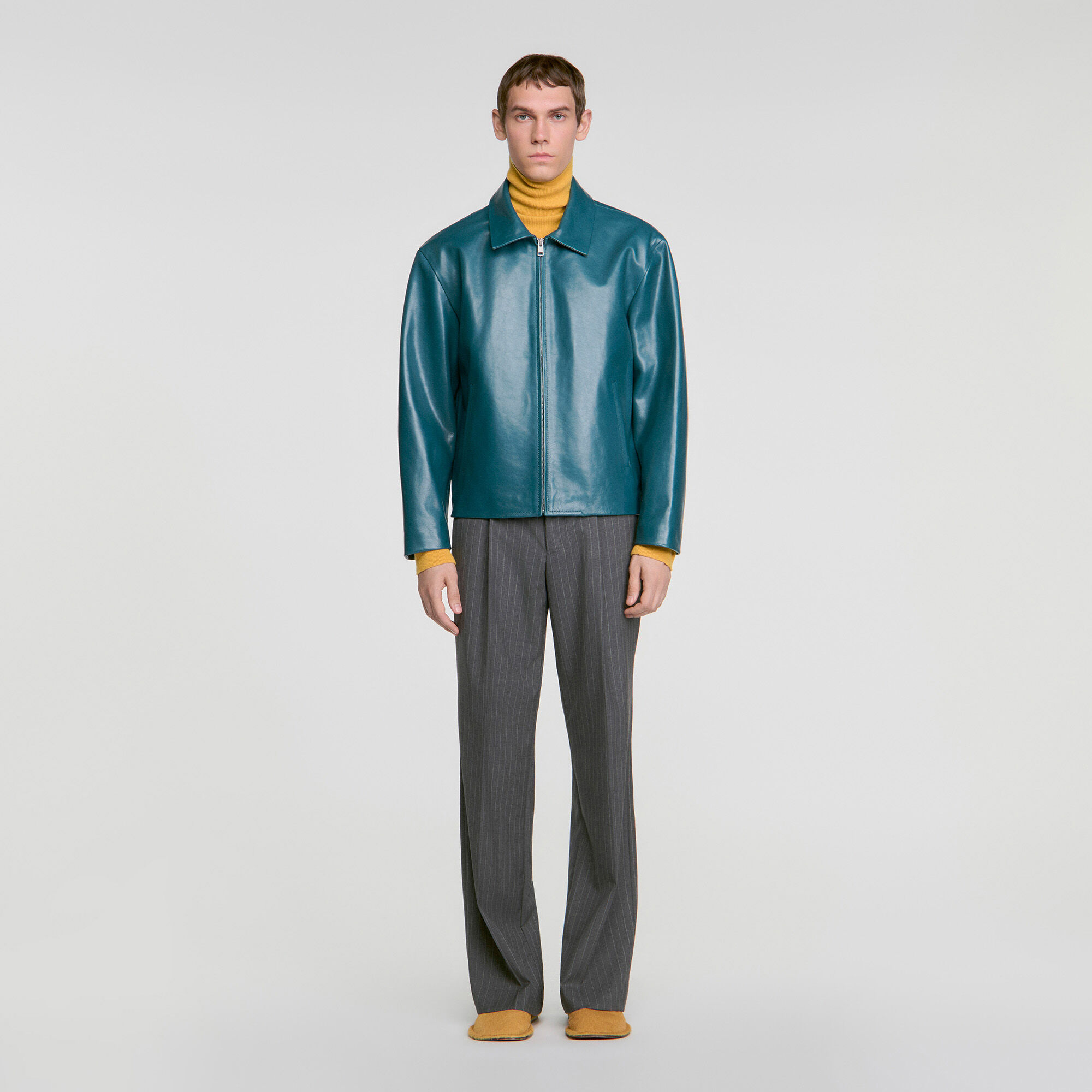 Leather jacket - Men | Sandro