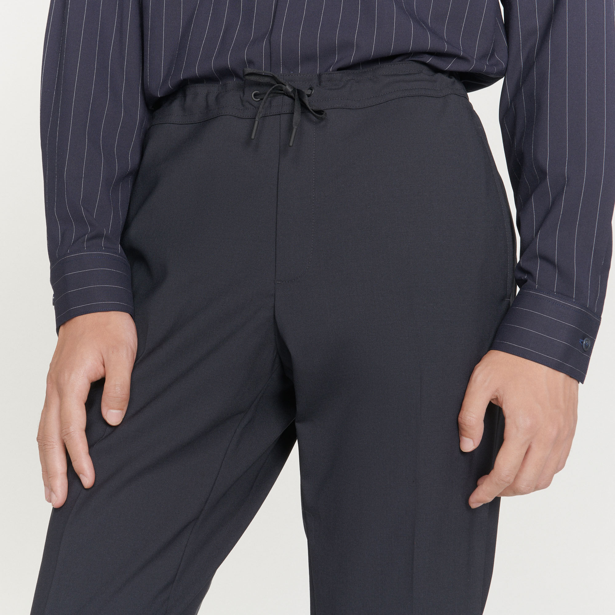 Trousers with elasticated waist