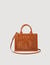 Small punched leather Kasbah tote
